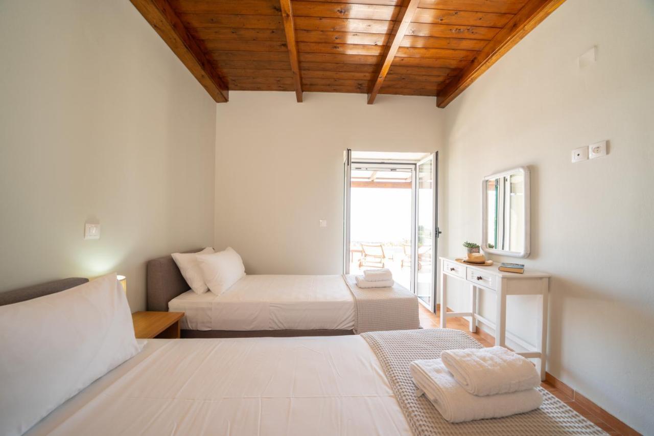 Stone Villa Eriphyle ,Private Witn Sunset View Φισκάρδο Εξωτερικό φωτογραφία