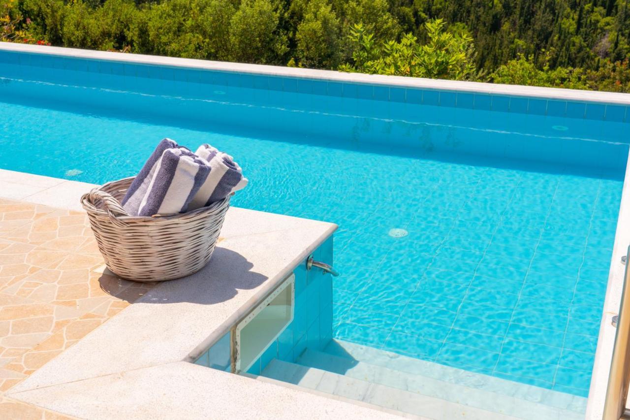 Stone Villa Eriphyle ,Private Witn Sunset View Φισκάρδο Εξωτερικό φωτογραφία