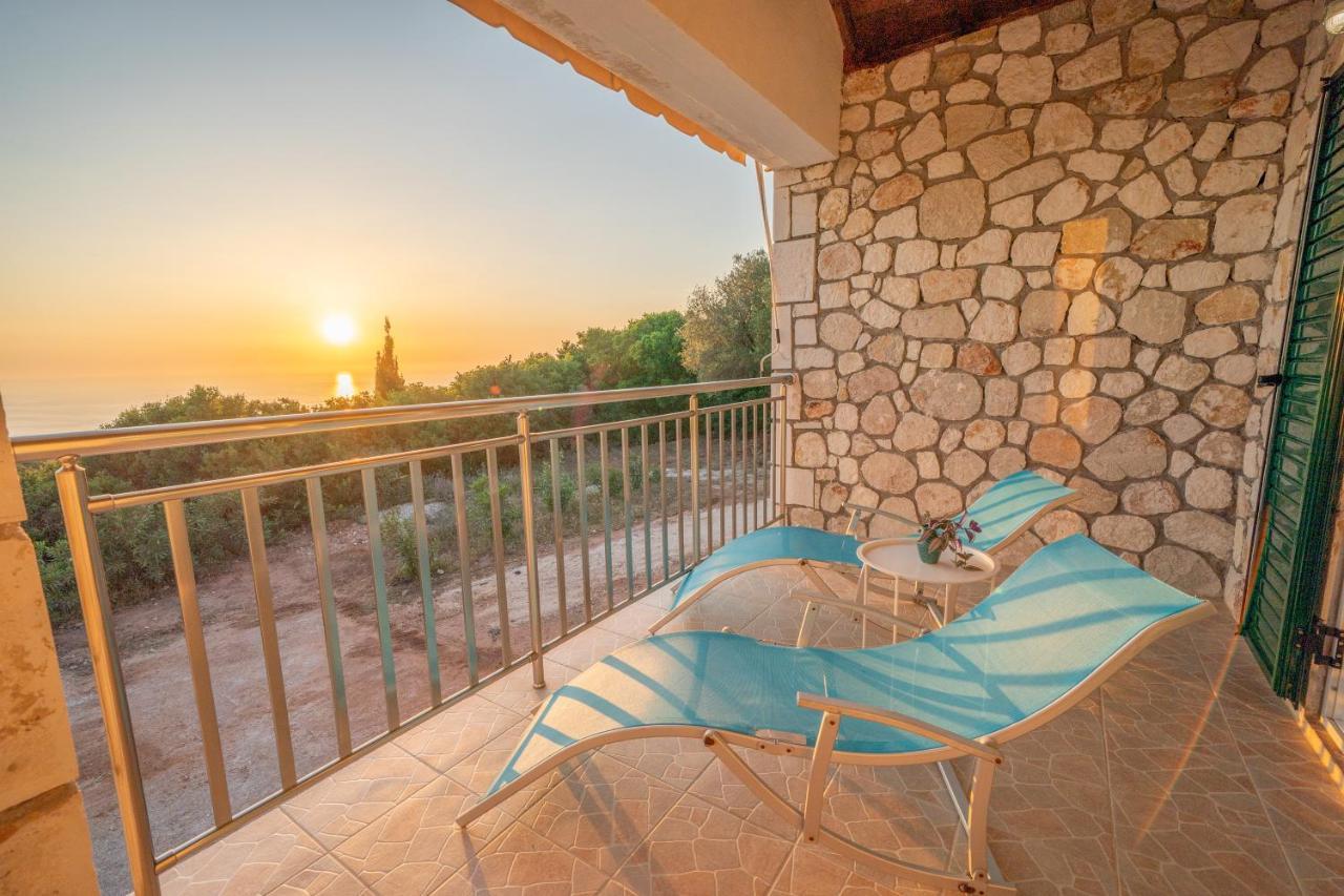Stone Villa Eriphyle ,Private Witn Sunset View Φισκάρδο Εξωτερικό φωτογραφία