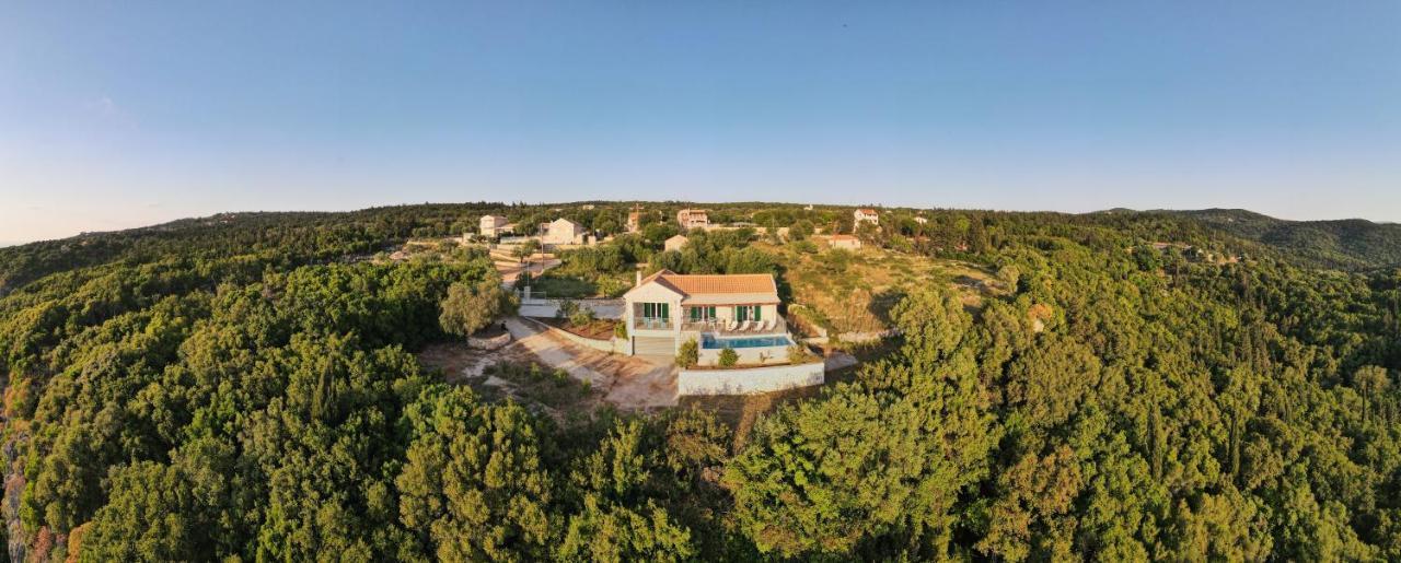 Stone Villa Eriphyle ,Private Witn Sunset View Φισκάρδο Εξωτερικό φωτογραφία